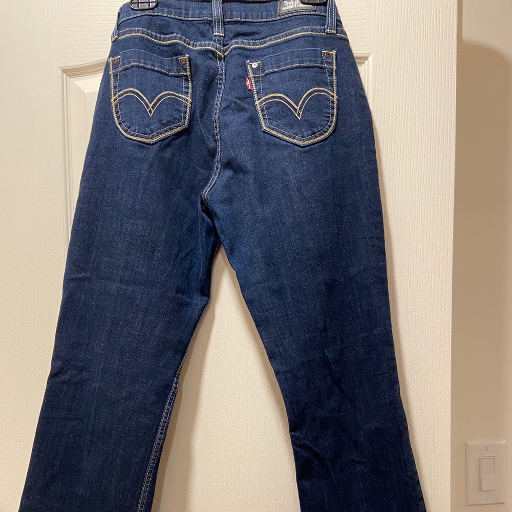 Levis 529 curvy bootcut jeans